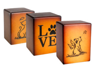CUBO BÁSICO DE MADERA CON LÁSER, GATO, PERRO, LOVE